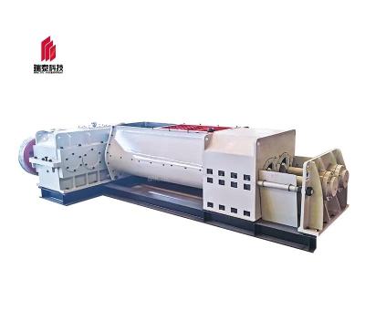 China Brick making production line double axis clay mixer for sale