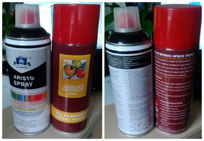 China Base solvente de uso múltiple colorida de la pintura de espray/pintura de espray bajo soluable del agua baja de Alchol en venta