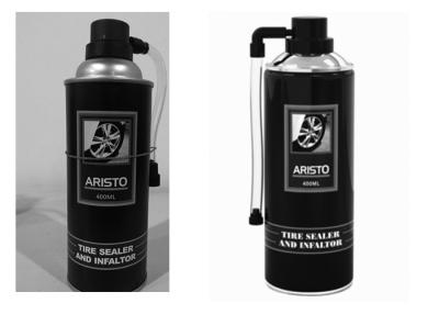 China 400ml Auto Care Products Portable Repair Quick Fix Tire Sealer Inflator Spray for sale
