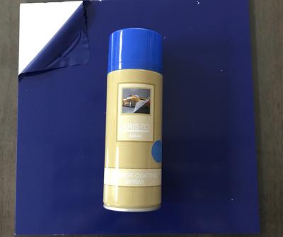China Blue Color Water Based Paint Peelable Rubber Coating Spray Paint- Aerosol for sale