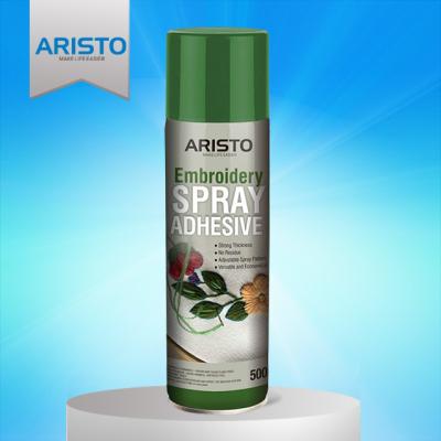 China 500ml Aristo Embroidery Spray Adhesive CTI For Fabric for sale