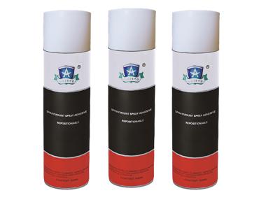 China Aristo Spray Mount Removable Adhesive Spray for Shot term Reposition Bonding for sale