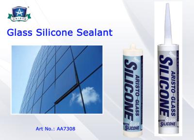 China Curado rápido del sellante de cristal acético del silicón para la ventana de cristal y la puerta de la construcción en venta