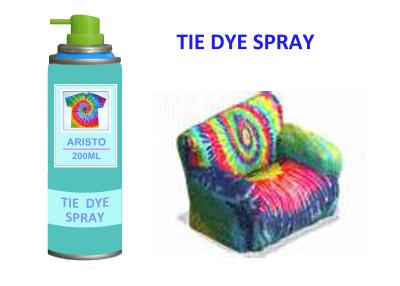 China Non Toxic 200ml Fabric Spray Paint for Clothing , Water Based T Shirt Spray Paint for sale