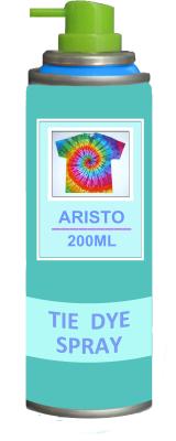 China Water Based Soft Fabric Spray Paint Tie Dye Ink 200ml/ Can for sale