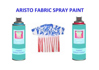 China Non toxic UV Resistance Fabric Spray Paint for Clothes , Waterproof Liquid Paint Spray for sale