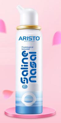 China Aristo Saline Nasal Spray 80ml Shaving Foam spray Drug free non addictive OEM for sale