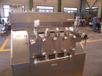 Chine Machine manuelle de homogénisateur de lait de haute performance pour l'industrie de nourriture et de boissons à vendre