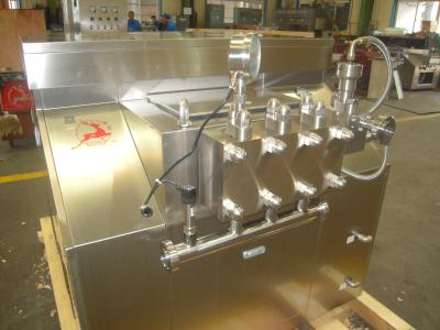 China Custom Made High Pressure Homogenisation , Small Two Stage Homogenizer for sale