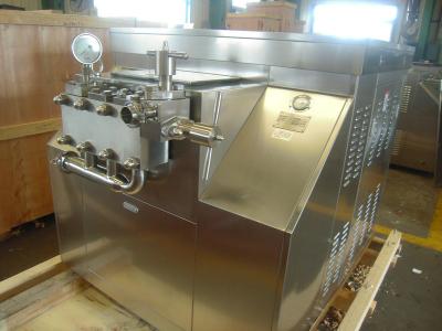 China Two Stage Ice Cream SUS304 Dairy Homogenizer for sale