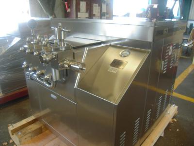 China 3000L/H Milk Homogenizer Machine Two Stage for sale