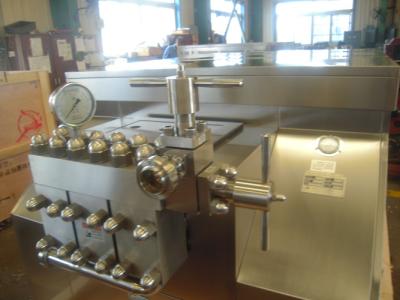 China Chemical Cosmetics 32Mpa 55KW High Pressure Homogenizer for sale