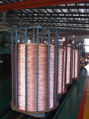 Chine Conducteur intérieur en acier plaqué de cuivre de 40% avec le cuivre anticorrosion pour le câble de CATV à vendre