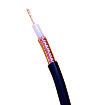 China Braided RG58A/U Coaxial Cable , 50 Ohm Cable With Low Signal Loss For CCTV, Broadcast station for sale