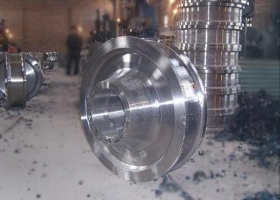 China Customized single double flange casting wear-resisting train wheel for sale