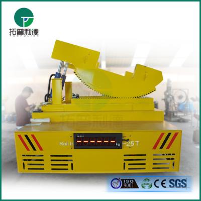 China 60t Motorized Roadrail Lorry Ladle Handling Transfer Cart For Pakistan Steel Mill for sale