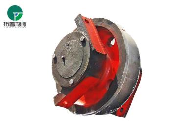 China 300mm Single or Double Flange Cast and Forged Crane Wheel Assembiles for Industry Apply for sale