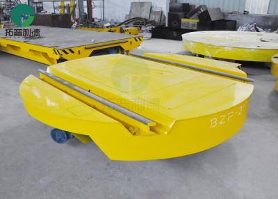 China Factory 30t Electric Turntable Transfer Cart en venta