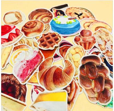 China SGS Bakery Bread Hand Account Sticker Kiss Cut And Die Cut Sticker 1.5Inch for sale