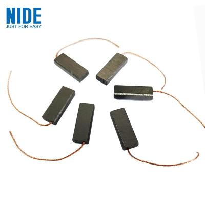 China OEM Electric Motor Spare Parts Vacuum Cleaner Carbon Brush 6.2 x 11.2 x 29MM for sale