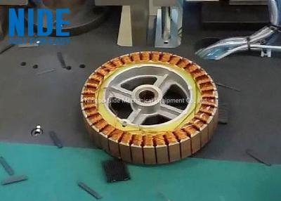 China Máquina de bobina automática del motor de la armadura para el motor/el estator del eje de rueda de coche de la balanza en venta