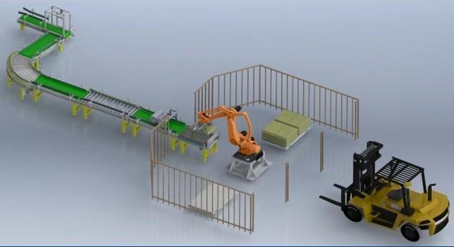 robotic palletizer