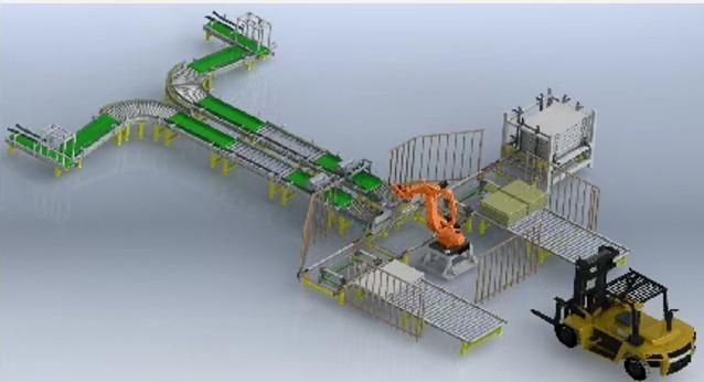 robotic palletizer
