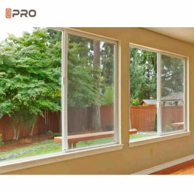 China Rubber Seals Aluminium Sliding Windows With Grills Design Pictures Eco Friendly for sale