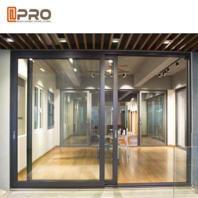 China Sound Proof Aluminium Sliding Glass Doors For Residential And Commercial sliding door frame Sliding frameless shower for sale