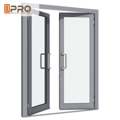 China Aluminium Double Glazed French Doors , Soundproof French Hinged Doors STEEL DOOR HINGE swing door hinge DOOR CONCEAL for sale