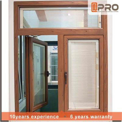 Китай Перерыв алюминиевое Windows Unbreakbale термальный отбрасывает открытый стиль построенный в окне двери окна шторок, двойном окне продается