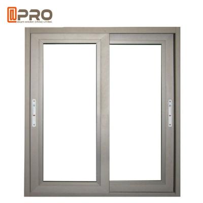 China Small Sound Insulation Toilet Aluminum Sliding Windows Powder Coating vertical sliding window price sliding window door for sale