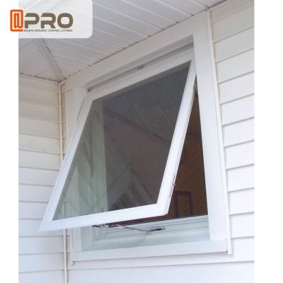 China O toldo de alumínio Windows da vitrificação dobro/a parte superior de alumínio toldo superior da grelha da janela de alumínio de Hung Roof Window ISO9001 pendurou à venda