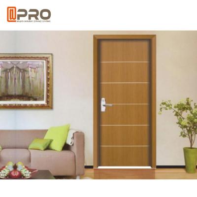 China Modern Aluminum MDF Interior Doors For Home / Hotel And Apartment for sale