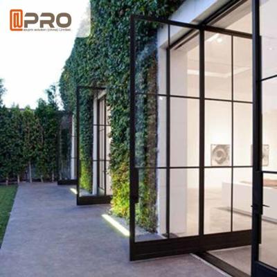 China Modern Tempered Glass Pivot Entry Door Thickness 1.4 / 1.6 /1 .8 / 2.0mm pivot door modern exterior pivot doors Entry for sale