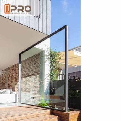 China Portas de alumínio de vidro transparentes do pivô para a porta de exterior residencial do pivô da porta da rua do pivô da tensão do ar, dobradiça do pivô à venda