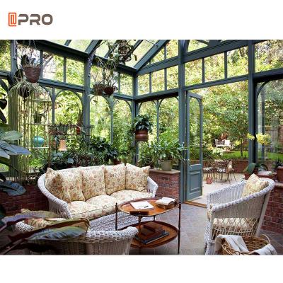 China Portable Anodized Conservatory Sunroom Retractable Lowes 4 Season for sale
