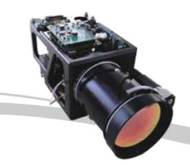 China Continuous Zoom Miniature Airborne MWIR Cooled Thermal Camera For Remote Observation for sale