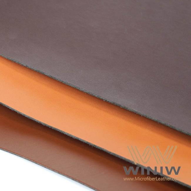 1.8mm High Quality Faux Microfiber Synthetic Leather for Belt Faux Leather