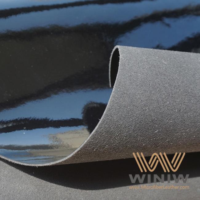 0.8mm Microfiber Leather Base PU Coated Abrasion Resistant for Bags Vegan Lather