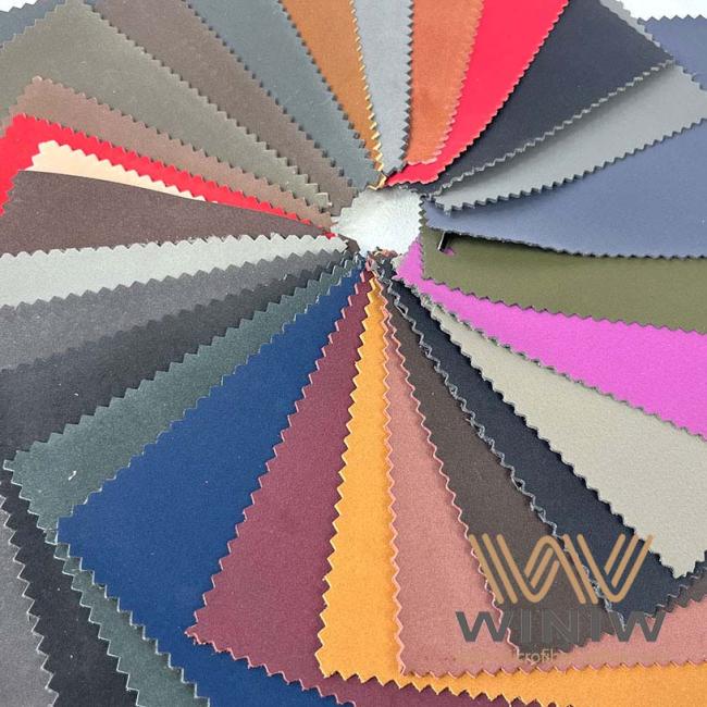 Wear Resistant Microfiber Synthetic Leather For Military Footwear