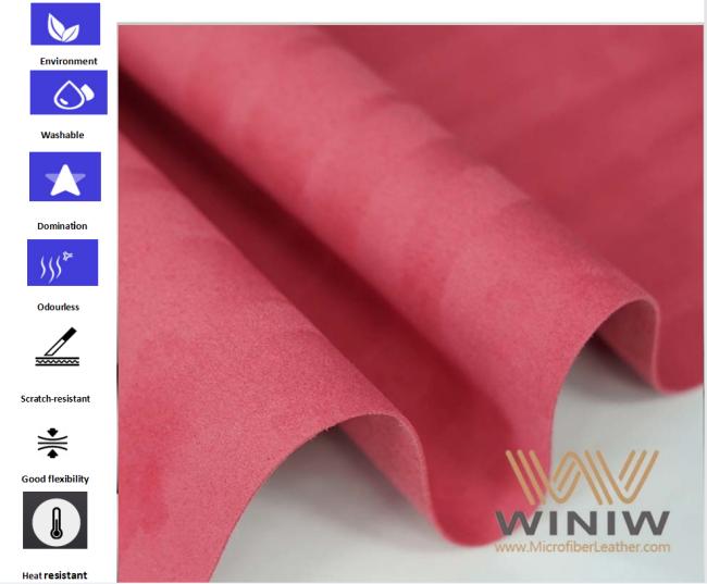 Durable faux WINIW Microfiber leather for car steering wheel