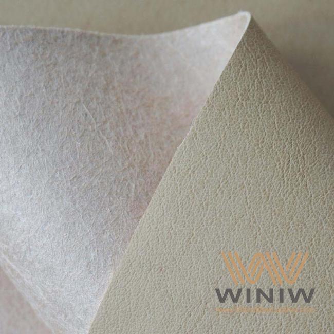 Antibacterial Lightweight Faux Micro Fibers Shoes Lining Leather Material