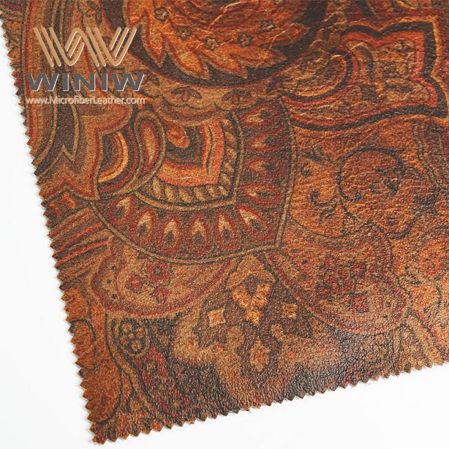 Synthetic Leather Artificial Vegan Fabric For Sofa Upholstery