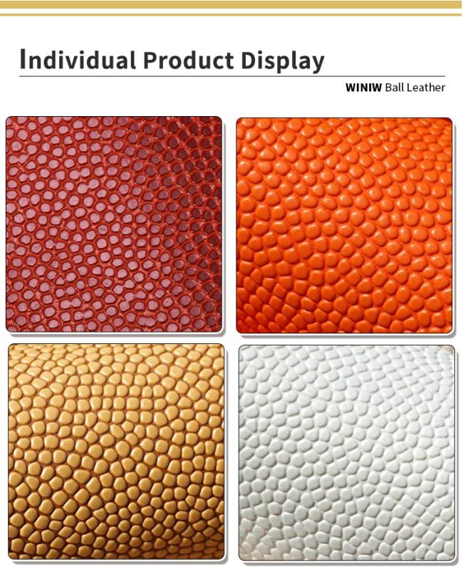 PU Materials Vegan Leather For Ball