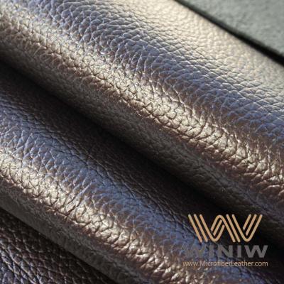 China Waterproof Faux Soft Leather Upholstery Fabric Synthetic For Furniture for sale