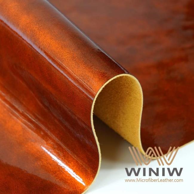 Waterproof odorless microfiber leather fabric for shoes upper