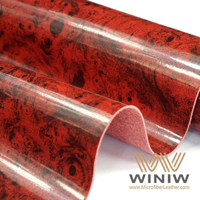 high quality car leather with two tone patterns