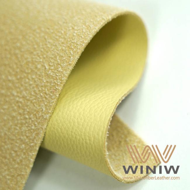 easy to clean and maintain car seat leather microfiber fabric in stock