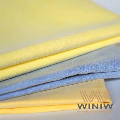 Chine Haut degré de durabilité 1.0 mm faux cuir pour voiture Tissu en microfibre pour le nettoyage à vendre